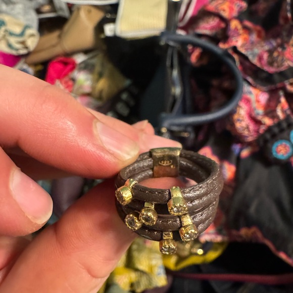 Luca leather ring - Picture 4 of 4